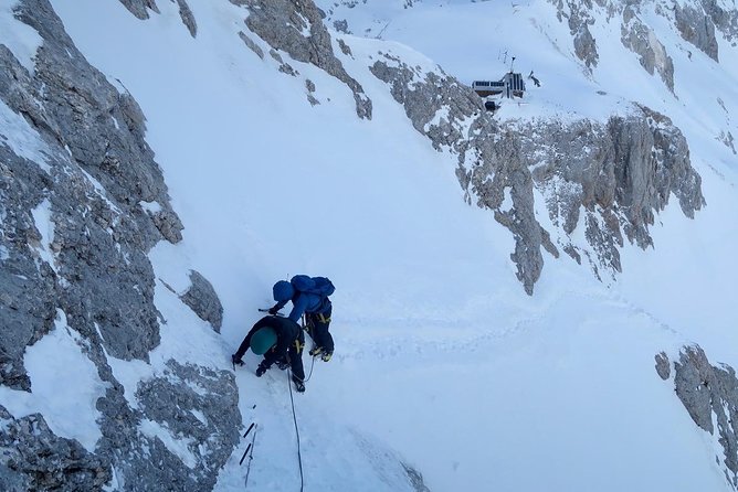 Reach the Top of Slovenia in Winter- Mount Triglav 2864M Winter Climb. - Navigating the Challenging Terrain
