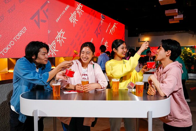 Red Tokyo Tower Night Ticket - Visitor Experience