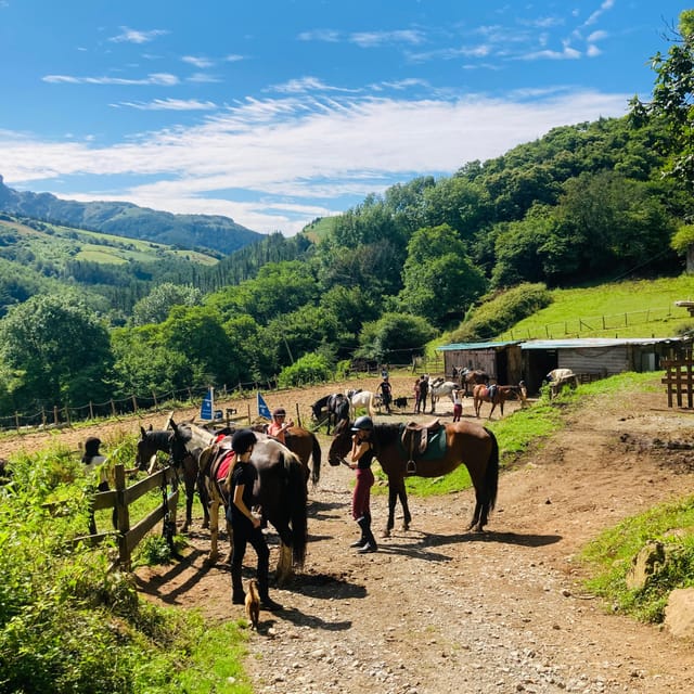 San Sebastian: Horseback Riding & Traditional Delights - Inclusions and Exclusions