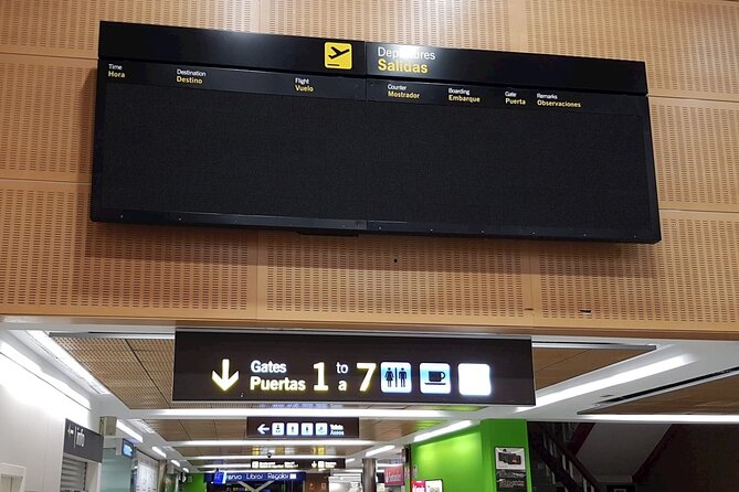 Santander Private Departure Transfer - Confirmation and Contact Information