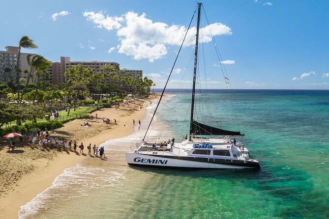 Snorkel Sail Adventure off Kaanapali Beach, Maui - Dining and Refreshments on the Sail