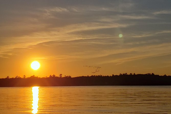 Sunset Tour by Kayak on Sebago Lake Maine - Delicious Snacks and Refreshments