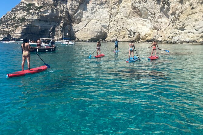 SUP Tour in the Crystal Clear Waters Under the Sella Del Diavolo - The Guided Experience