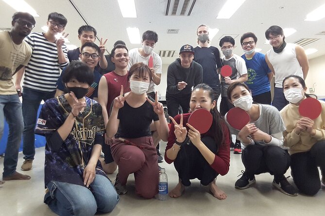 Table Tennis in Osaka With Local Players! - Booking and Cancellation