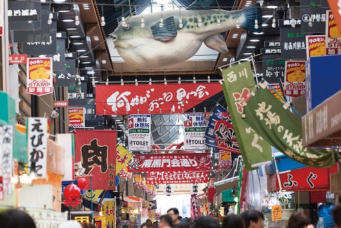 Taste Osaka Kuromon Market A Private Half Day Food Tour By Guide - Culinary Delights at Kuromon Market