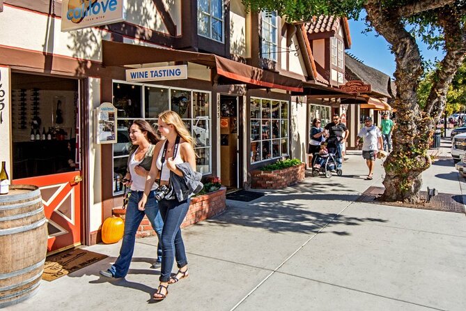 The Sideways Luxury Wine Private Tour to Solvang - Pickup and Transportation
