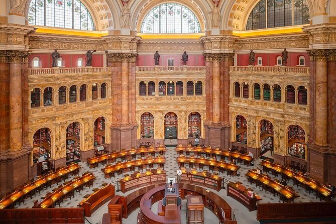 Washington DC Capitol Hill Guided Tour With Entry Tickets - Exploring the Magnificent Library of Congress