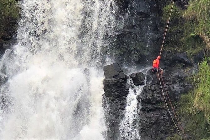 Waterfall Rappelling at Kulaniapia Falls: 120 Foot Drop, 15 Minutes From Hilo - Preparing for Your Waterfall Experience