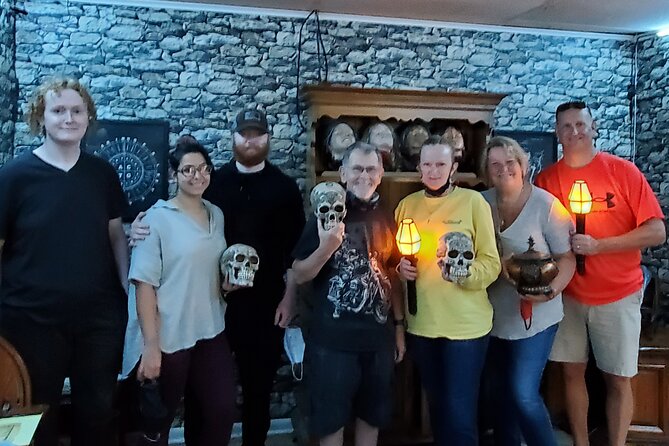 Weird Science Interactive Escape Room in Northfield, New Jersey - Solving Clues and Puzzles