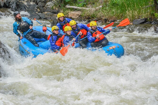 Whitewater Raft Clear Creek - Intermediate Cannonball Run - Exploring the Thrilling Cannonball Run