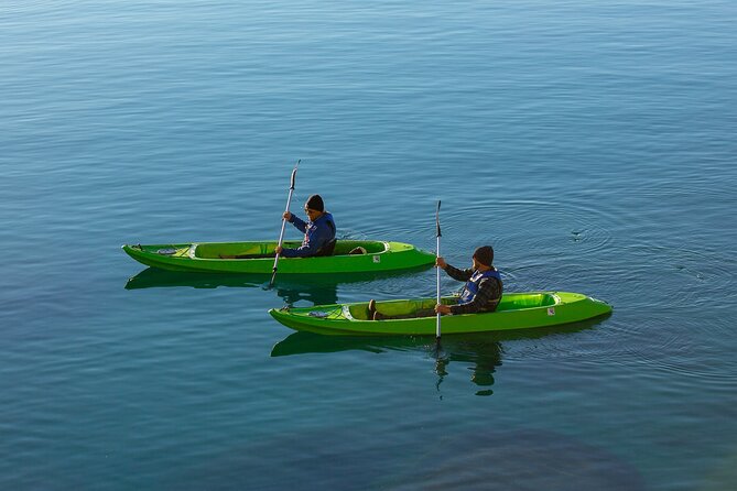 Winter Clear Bottom Kayak Review - Included Equipment and Gear