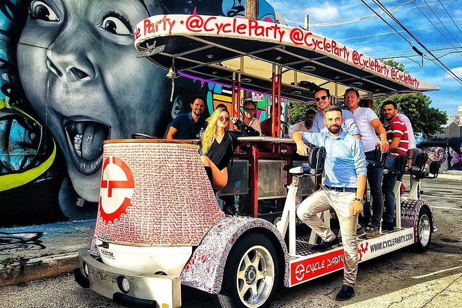 Wynwood Graffiti InstaTour on a Party Bike - Fun Facts and Music During the Tour