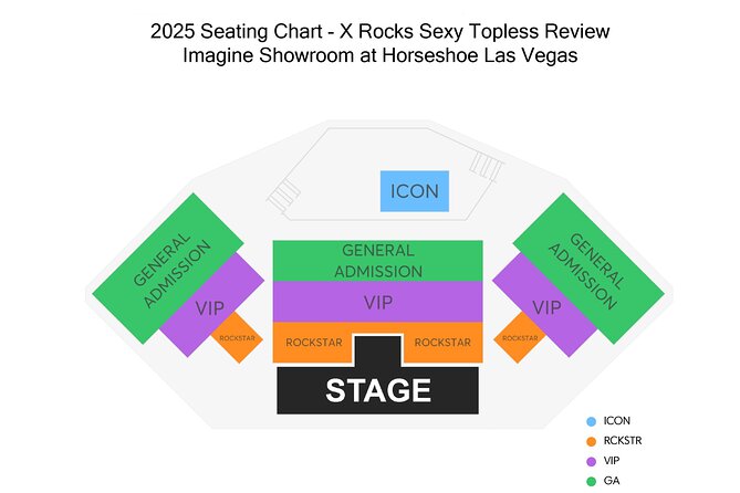 X Rocks at Horseshoe Hotel and Casino Las Vegas - Excitement and Energy of the Performance