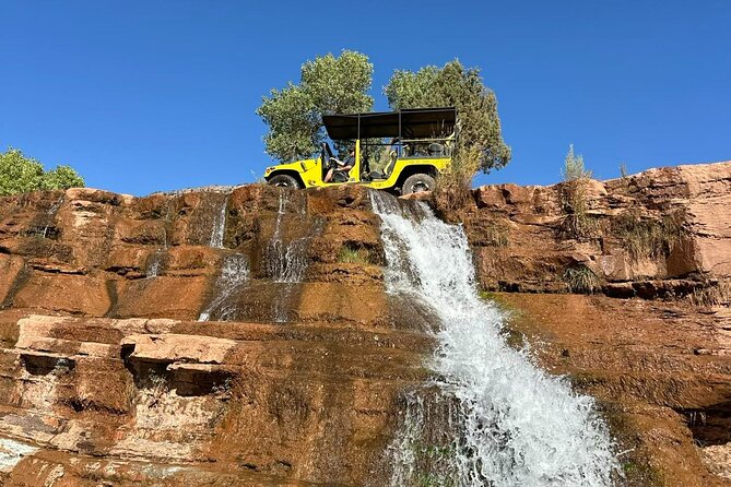 Zion Hummer Tour to Zion Waterfall With Swimming - The Experience: Waterfall and Swimming