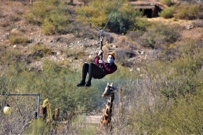 Zip Line Tour at Out of Africa Wildlife Park in Sedona,Camp Verde - Customer Experiences and Ratings