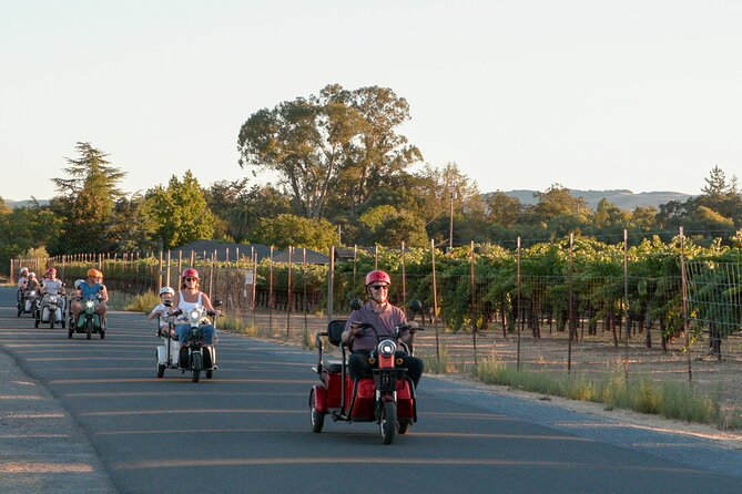 3 Hour Electric Trike Sunset Tour at Sonoma - What to Expect During the Tour