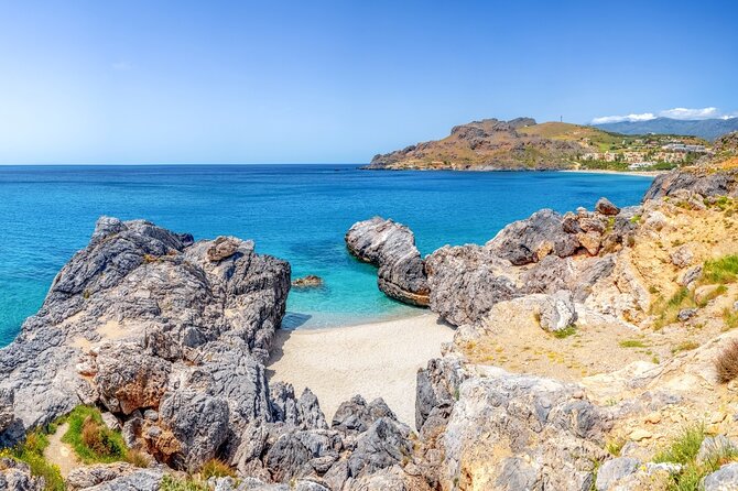 6-Hours Safari Tour in Damnoni and Skinaria Beach, From Plakias - Group Size and Transportation