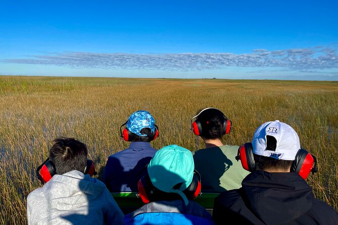 60 Minute Small Group Semi Private Everglades River Of Grass Airboat Charter - Meeting and Transportation