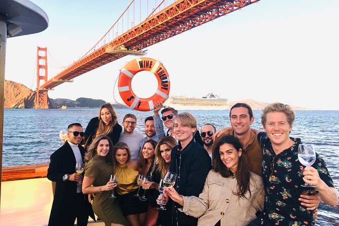 90 Minute Daytime Tour Aboard Wine Therapy - Scenic Vistas of San Francisco