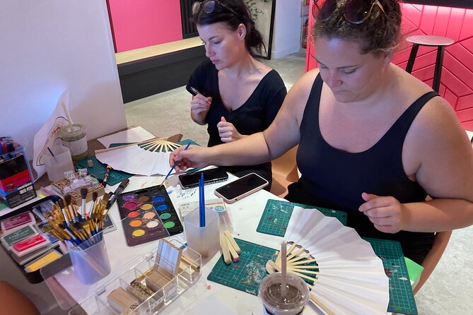 Art Japanese Fan Painting Experience in Tokyo Asakusa - Hands-On Art Fan Painting