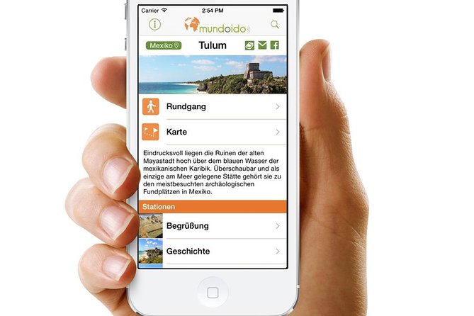 Audio Guide Tulum, Audio Guide App Maya Tulum (Appstore/Playstore) - Download Instructions