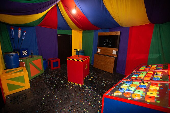 Big Top Blast - Booking Details