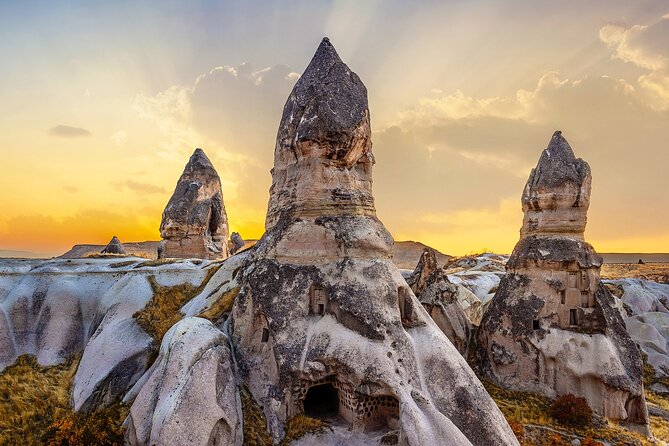 Cappadocia 1-Night Small-Group Tour With Hot Air Balloon - Exploring the Fairy Chimneys