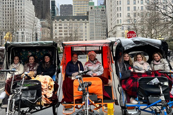Central Park Tour by Pedicab. Life Changing Experience - Customizable Itinerary and Drop-off Options