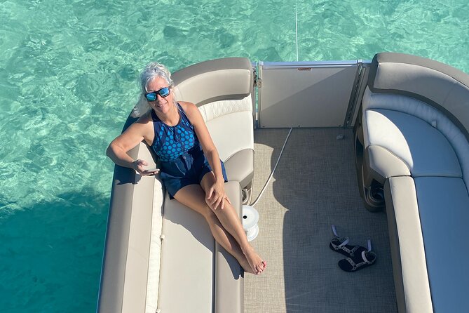 Destin- Private Chartered Slide Pontoon Boat-Up to 6 Guests - Feedback on Captains and Service