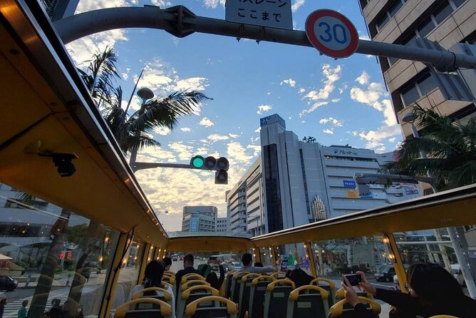 Double-Decker Open Top Bus Okinawa to Umikaji Terrace - Route and Highlights