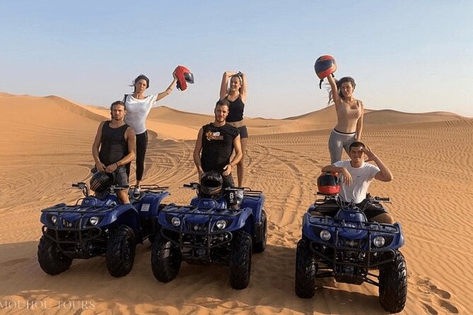 Enjoy Quad the Bugy Merzouga Desert Erg Chebbi Dunes Sandbording Sunset Sunrise - Tour Schedule and Pricing Details