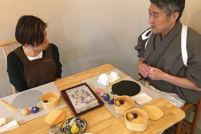 Ginza MANNENDO Wagashi Workshop With Master Yoshi - Skilled Guidance From Master Yoshi