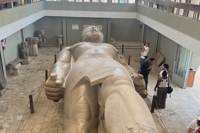 Giza Pyramids ,Sphinx,Sakkara, Memphis and Lunch - Visiting Memphis
