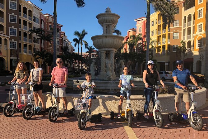 Guided Electric Trike Tour - Downtown Naples Florida - Exploring Downtown Naples