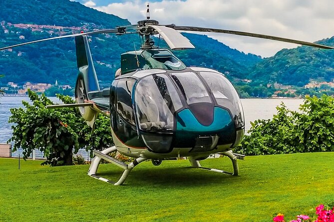 Helicopter Tour on Lake Como With Stop for Aperitif - Booking Information