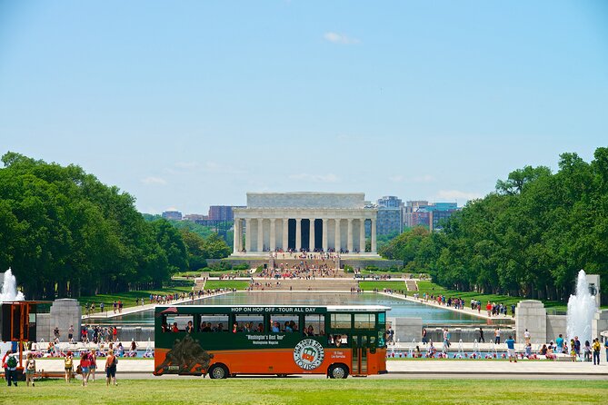 Hop-On Hop-Off 21 Stop Trolley Tour + Arlington Cemetery - What to Expect on the Tour