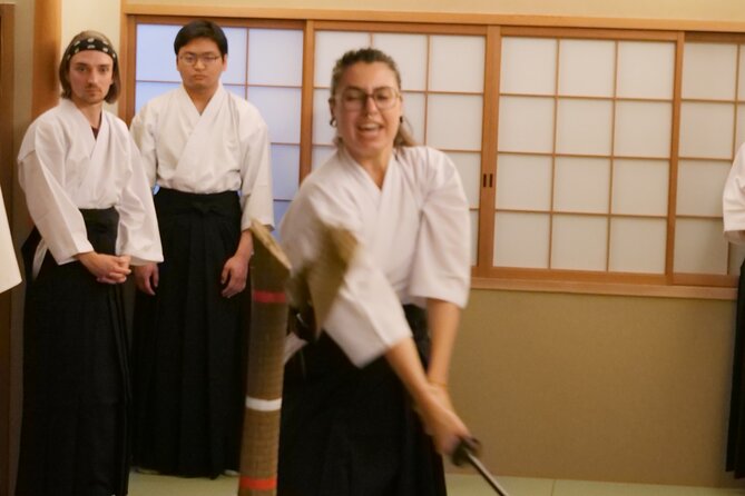 Kyoto Samurai Discovery Samurai Sword Test Cutting Training - Experience Highlights