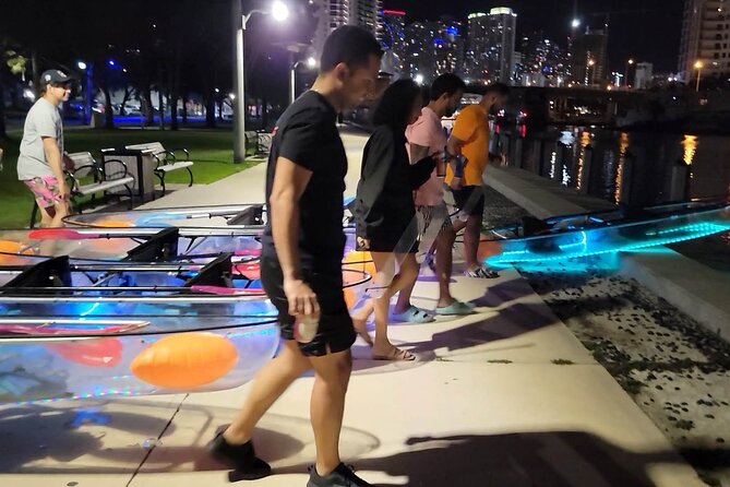 L.E.D. Light Kayak Miami City Lights - Potential Concerns Raised