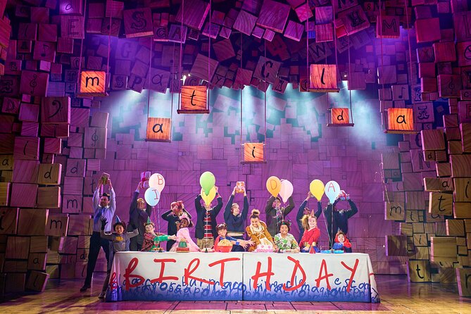 Matilda the Musical London Theater Tickets With Two Course Meal - What to Expect