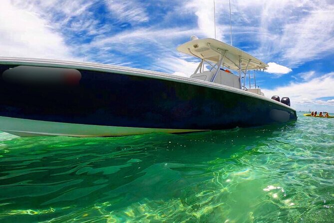 Miami Private Boat Rental to Sandbars and More - Inclusions and Amenities
