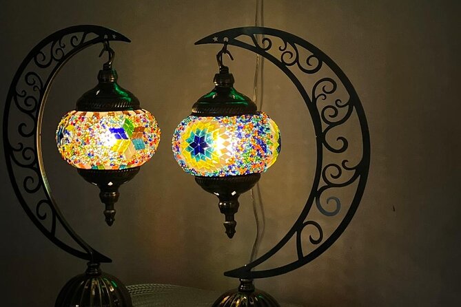Mosaic Lamp Workshop - Getting to the Workshop