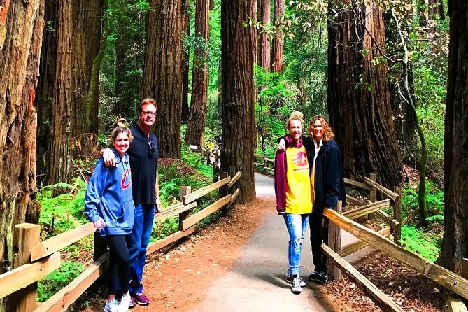Muir Woods and California Wine Country 8 Hour Private Tour - Pickup and Drop-off Details
