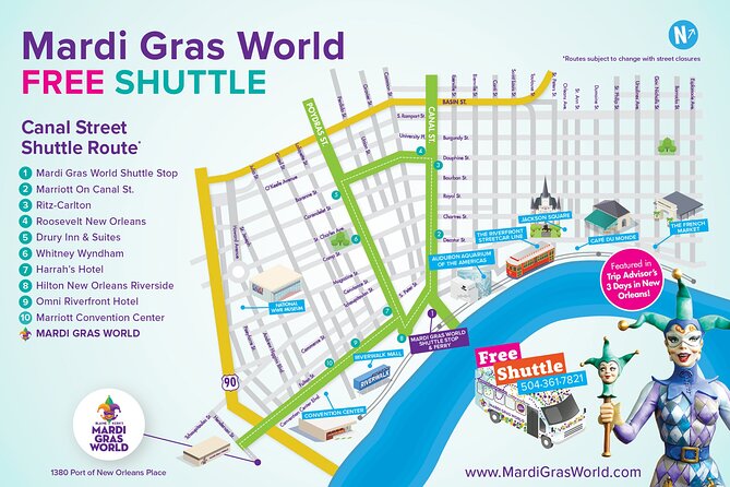 New Orleans Mardi Gras World Behind-the-Scenes Tour - Accessibility and Cancellation Policy