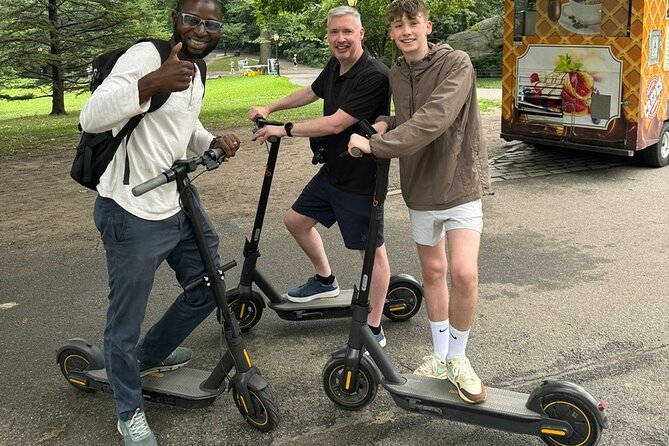 New York Central Park Guided Electric Scooter Tour - Accessibility and Health Considerations