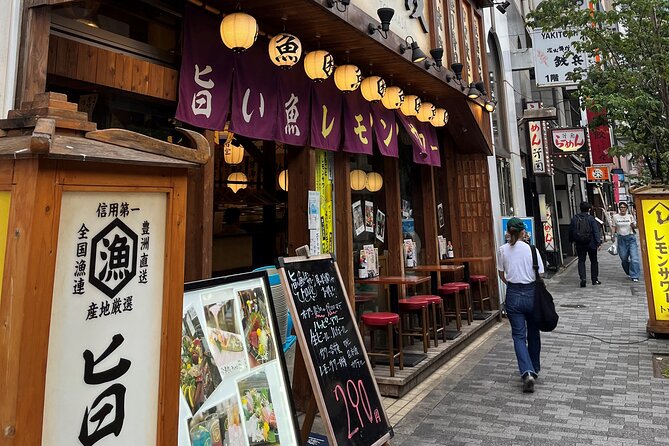 Night Food Tour Starting Ginza - Transitioning to Tsukishima