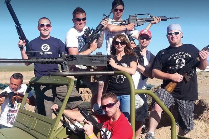 Outdoor Shooting Experience With Transfer and Lunch in Las Vegas - Accessibility and Medical Considerations