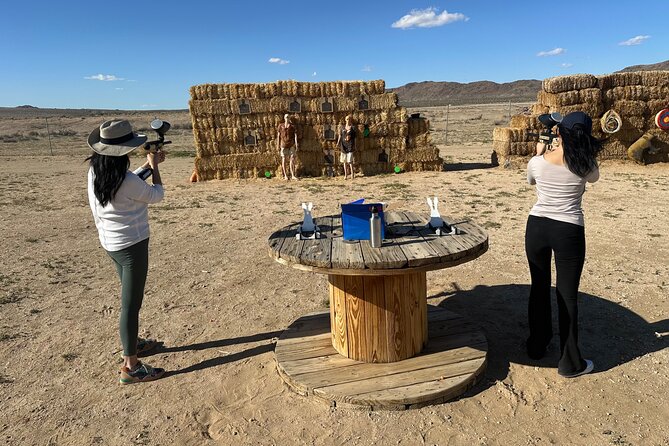 Paintball Target Shooting Experience in Joshua Tree - Ideal for Families and Groups