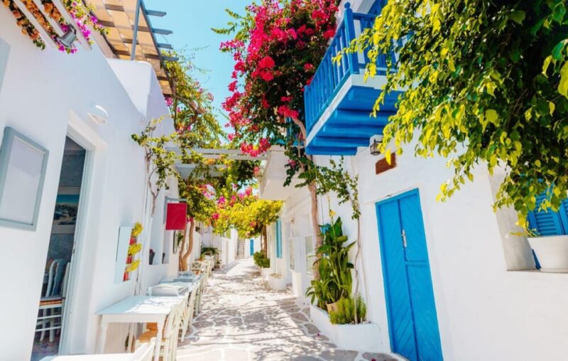 Paros & Antiparos Tour:Ferry Ride, Villages & Beaches - Scenic Ferry Ride to Antiparos