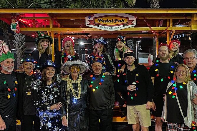 Private Bar Hopping Tour (For 8-15 People) on a Party Bike - Enjoying Snacks and Beverages