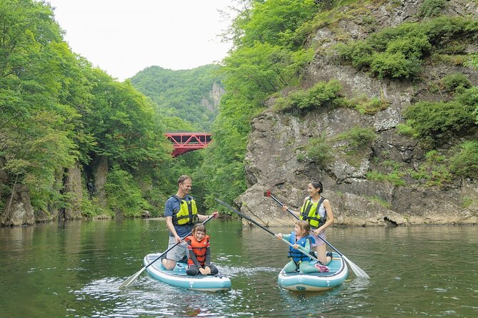Private Natural Beauty of Sapporo by SUP at Jozankei Onsen - Taking in the Kokoro No Sato Jozan Experience